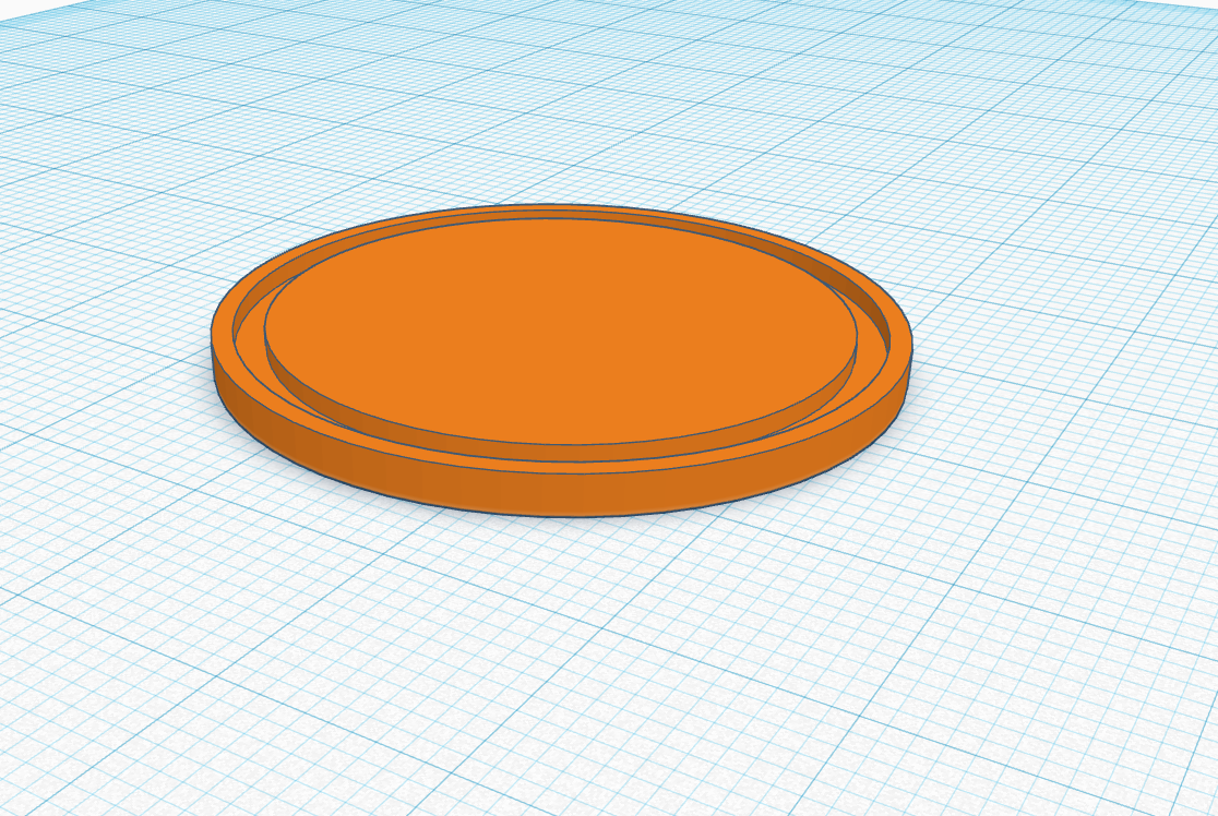 Miniatura 2 do modelo 3D Drink Coaster / Cup holder