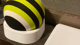 simple massage-ball stand