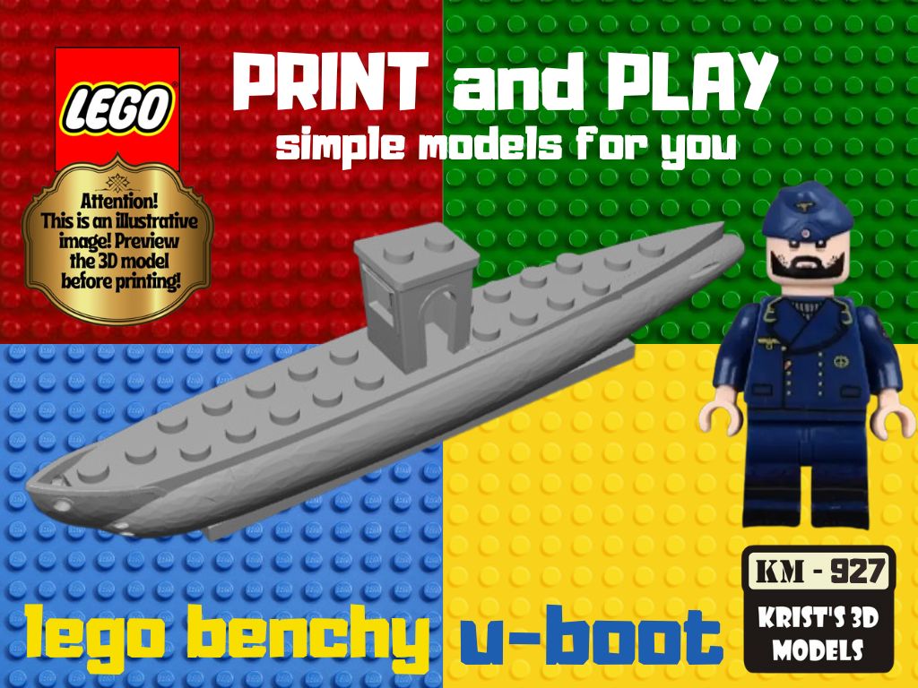 LEGO Benchy U-Boot
