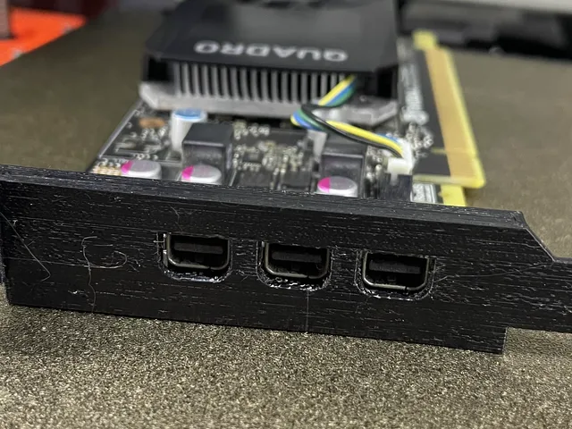 nvidia p400 low profile bracket