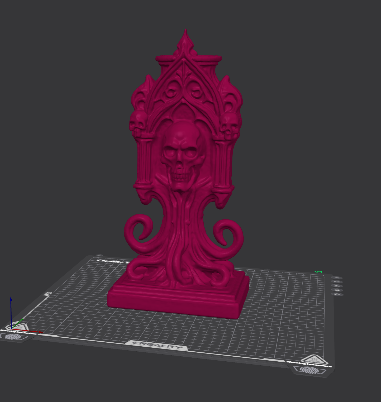 Gothic candelabra