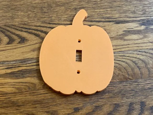 Pumpkin Switch Cover