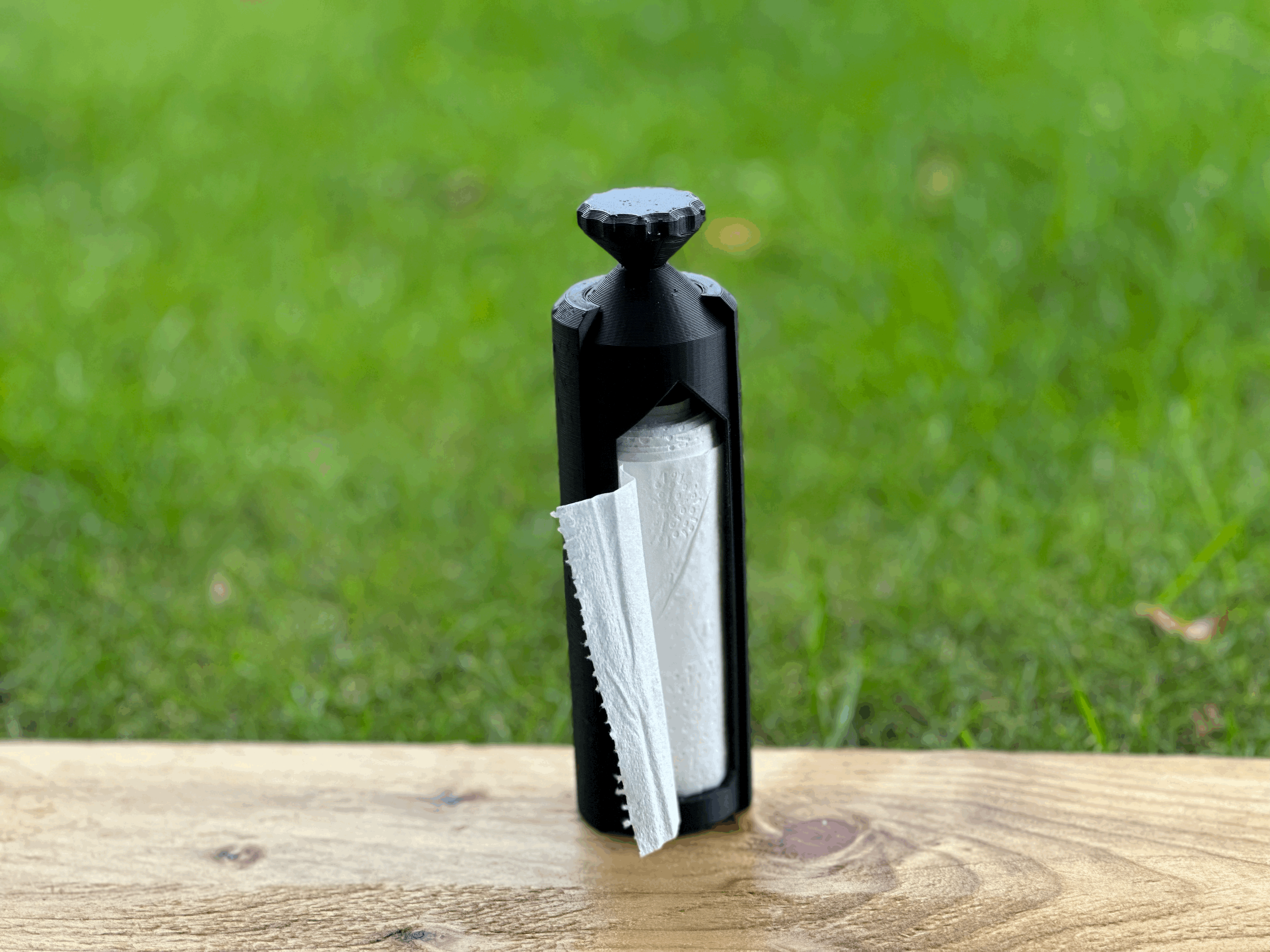 Wind-in Toilet Roll Keeper (Print-in-place)