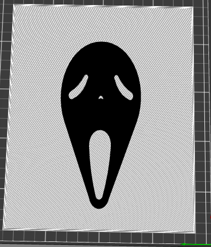 Larrge Ghost Face