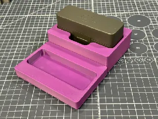 Gridfinity for DJI Mic 2 charging case