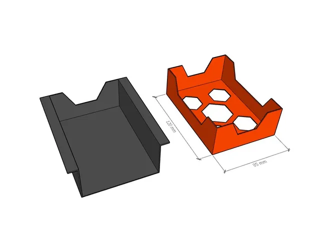 Mini drawer for tray sugar in a bag