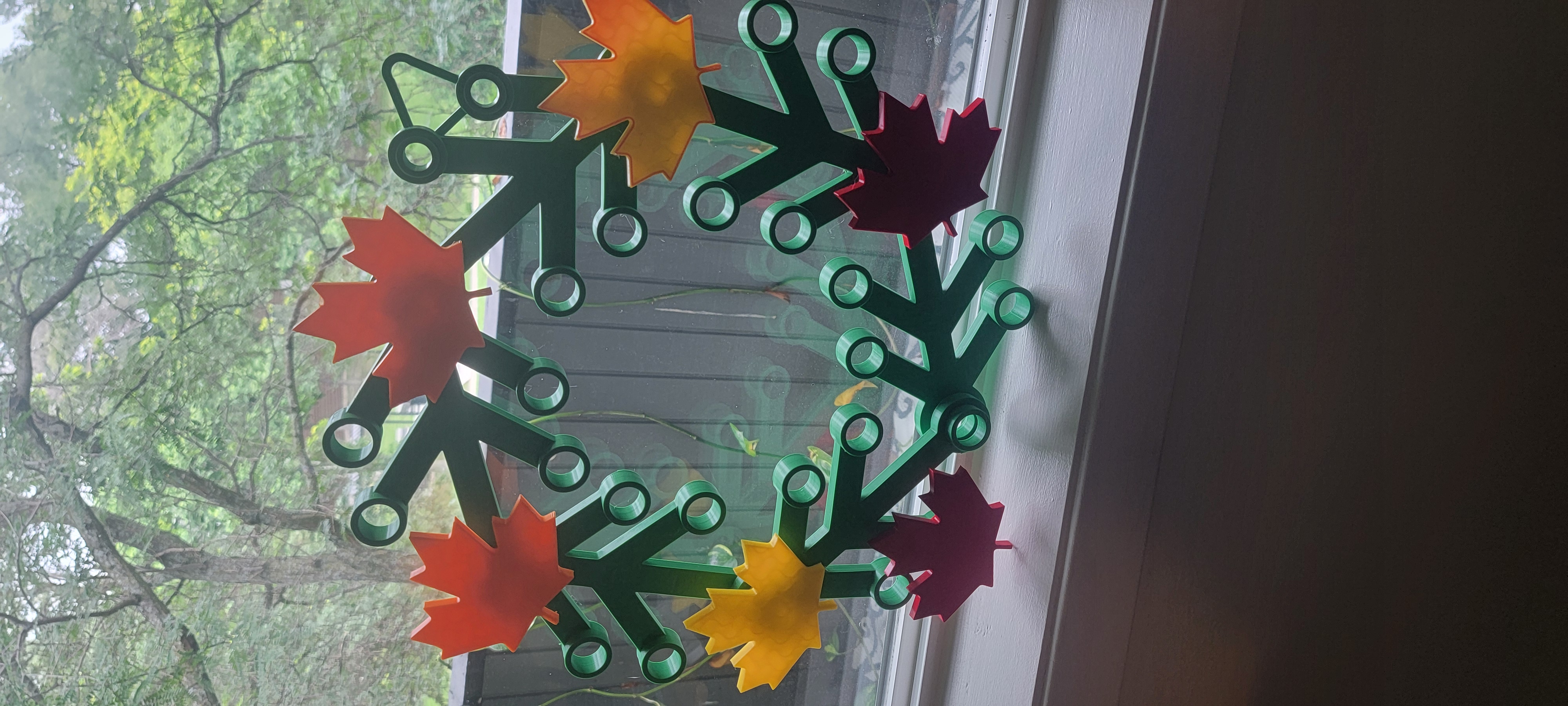 LEGO -inspired Wreath Leaf