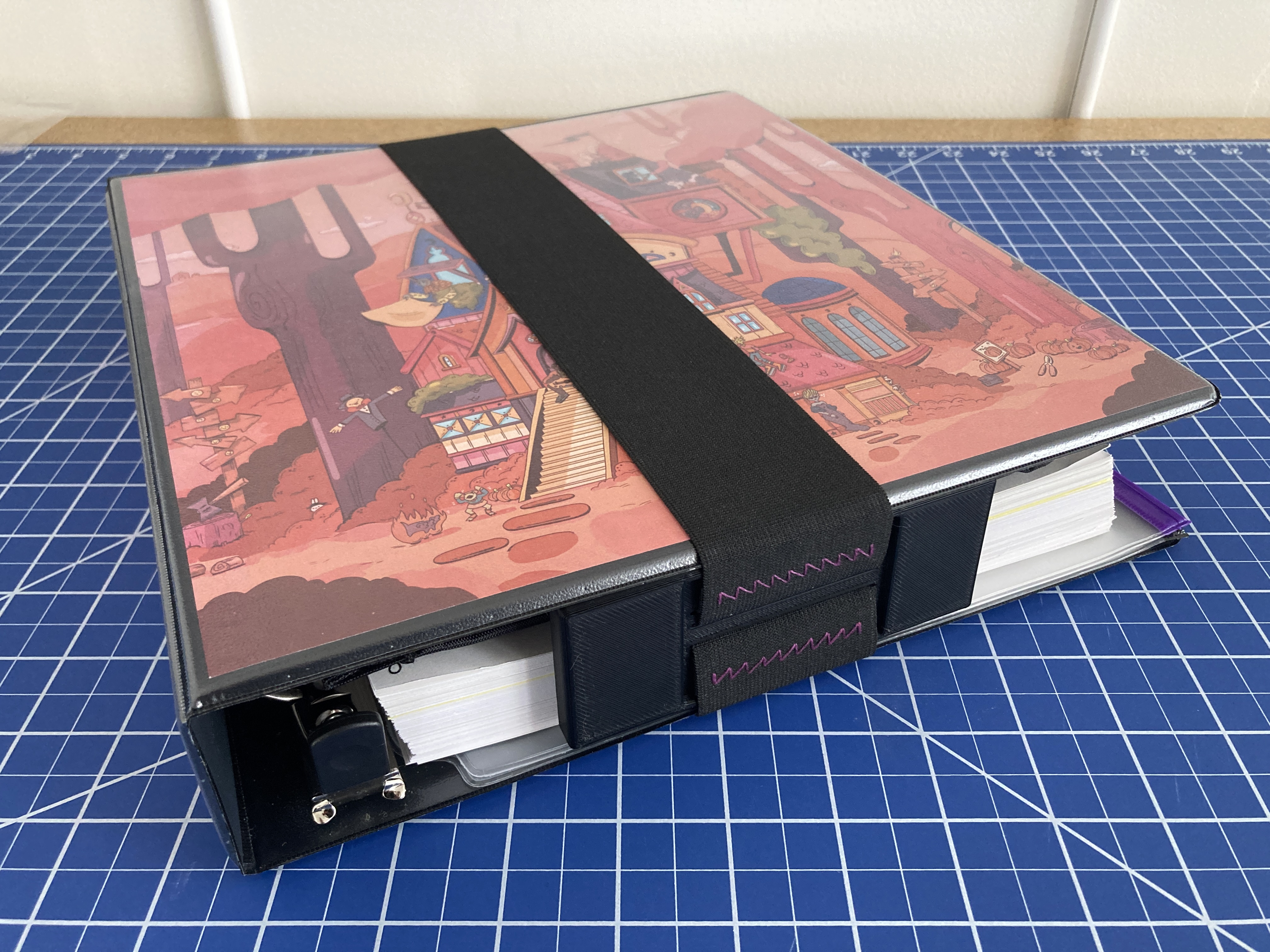 Binder Elastic Band and Page Support