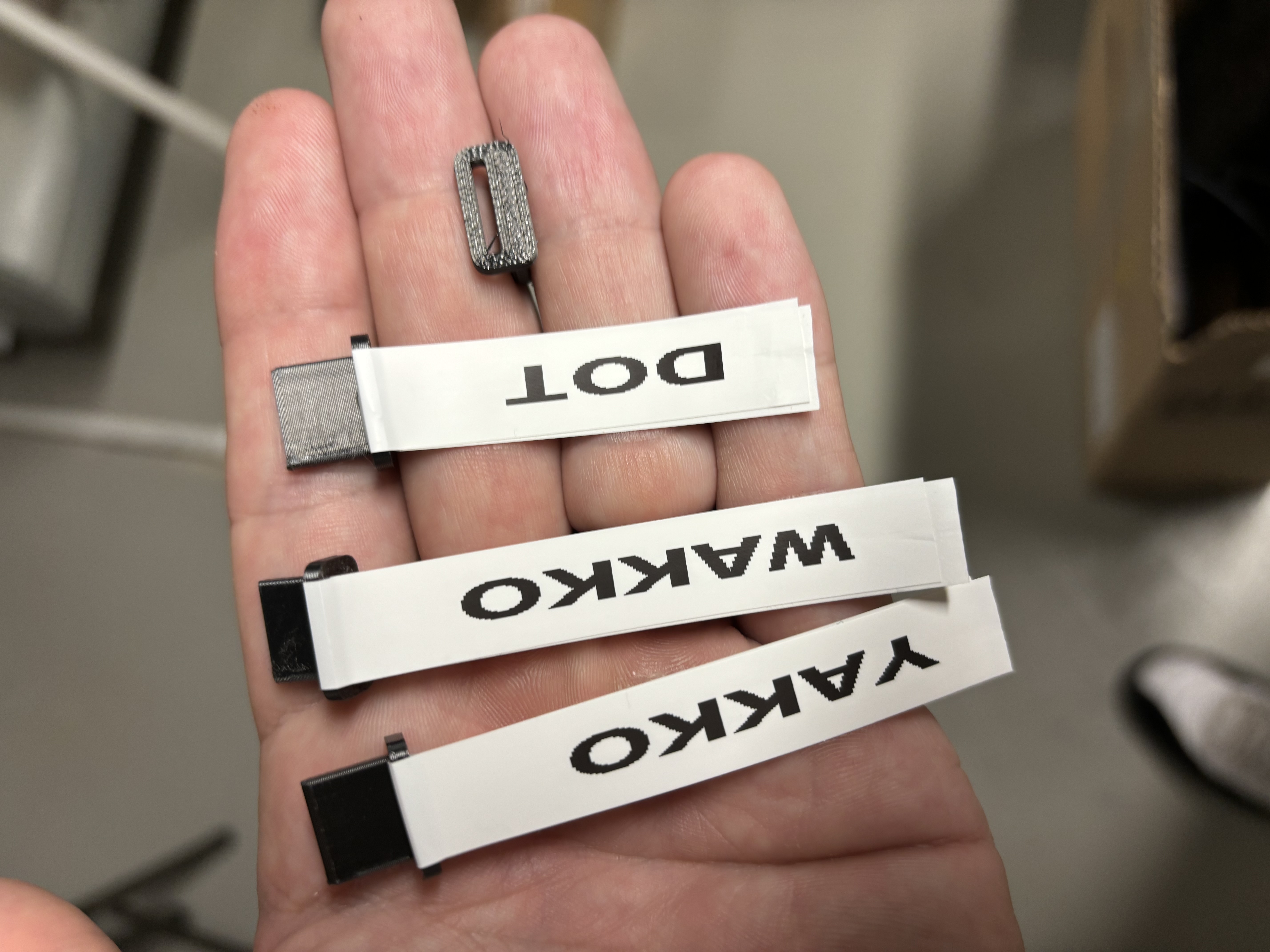USB Dust Cover with Label Slot