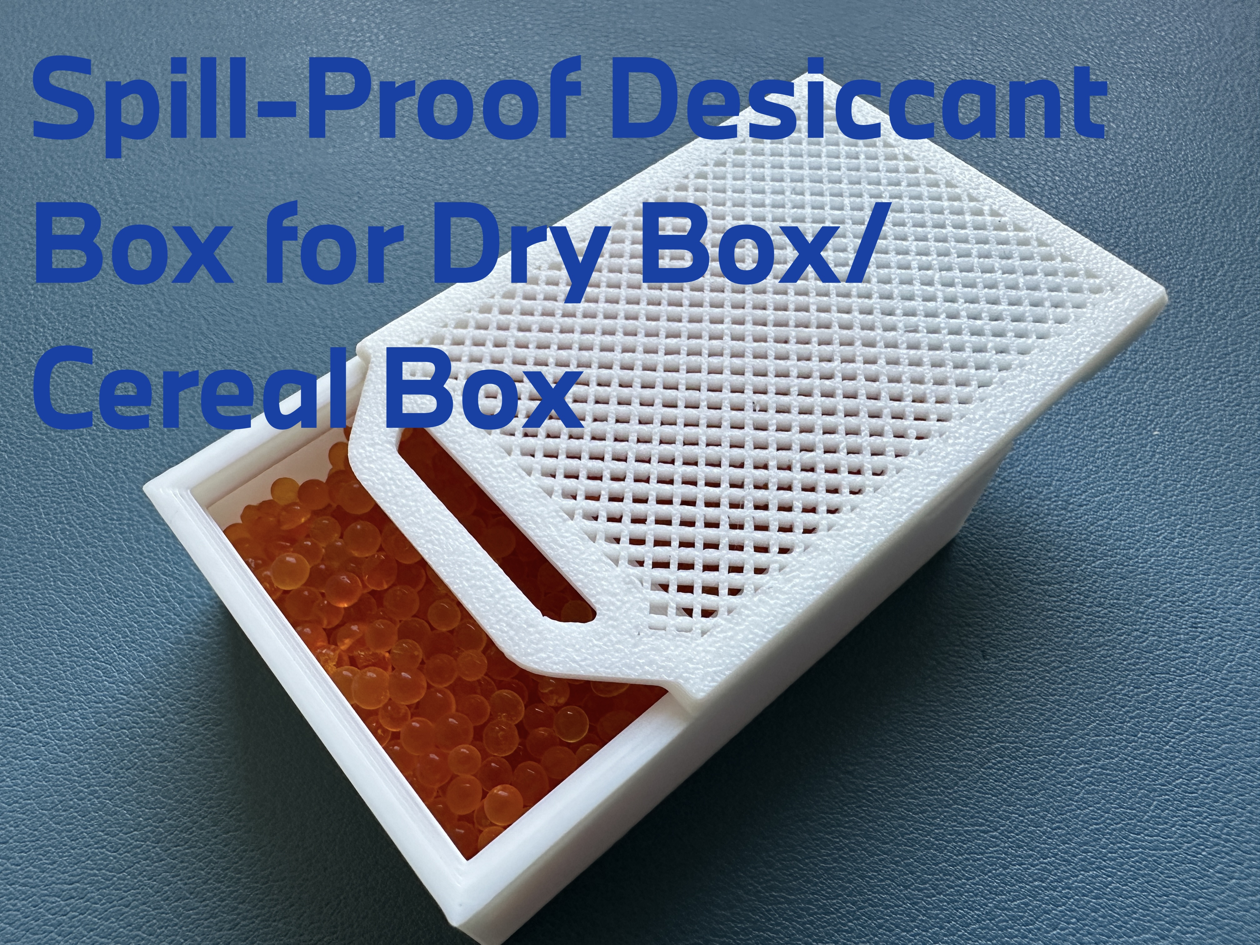 Spillproof Desiccant Boxes for Dry Box (Cereal Box)