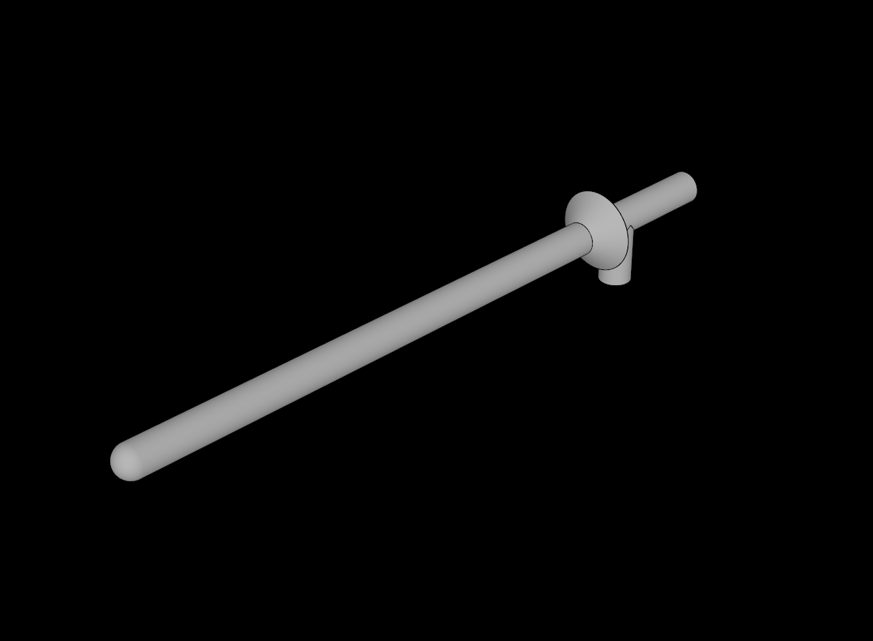 Lego Compatible (3849.dat) Minifig Lance