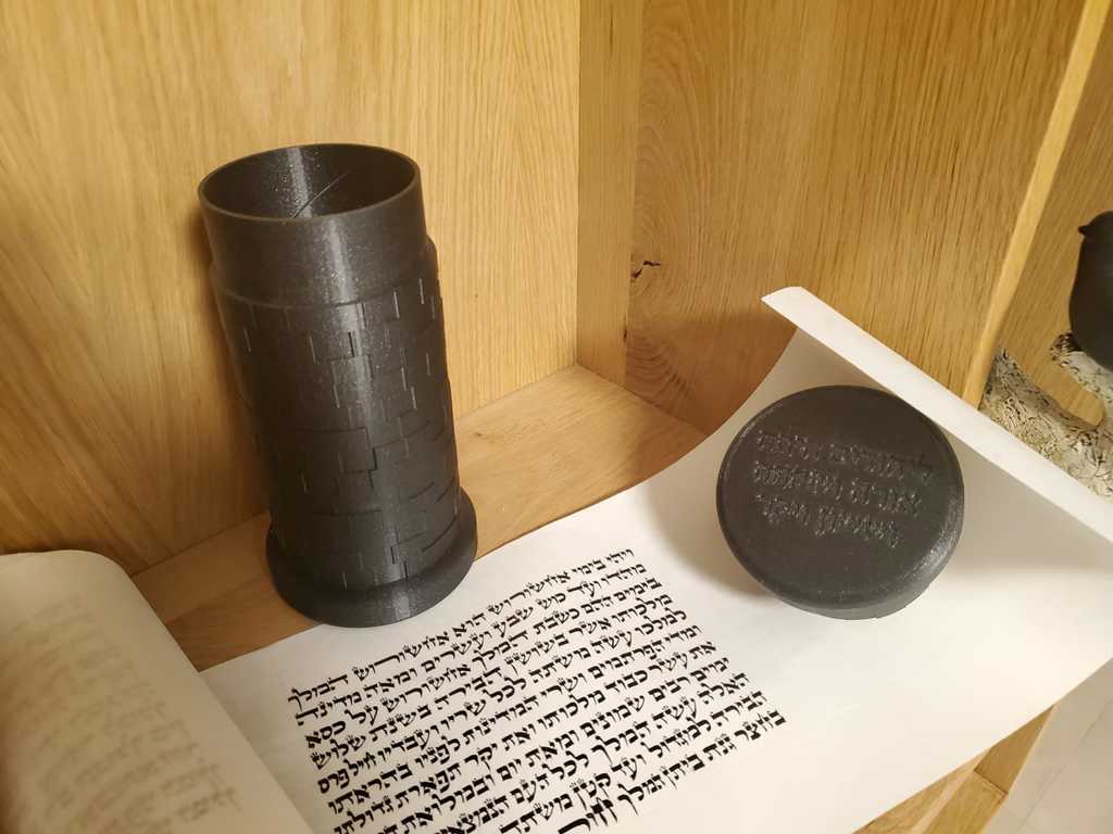 Megillah Box by Ohad Eytan | Download free STL model | Printables.com