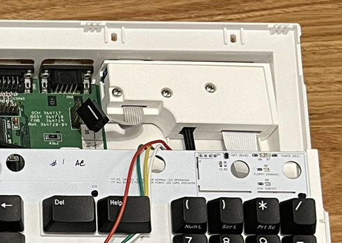 Amiga A1200 rear IO module