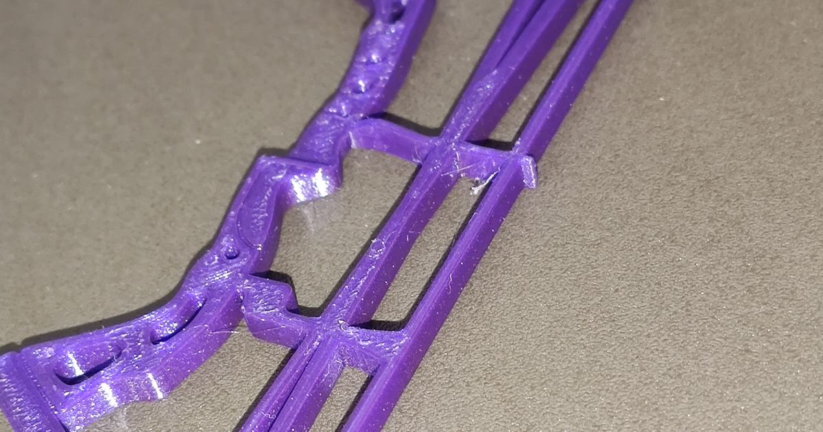 Compound bow keychain by TheIgorMC Download free STL model