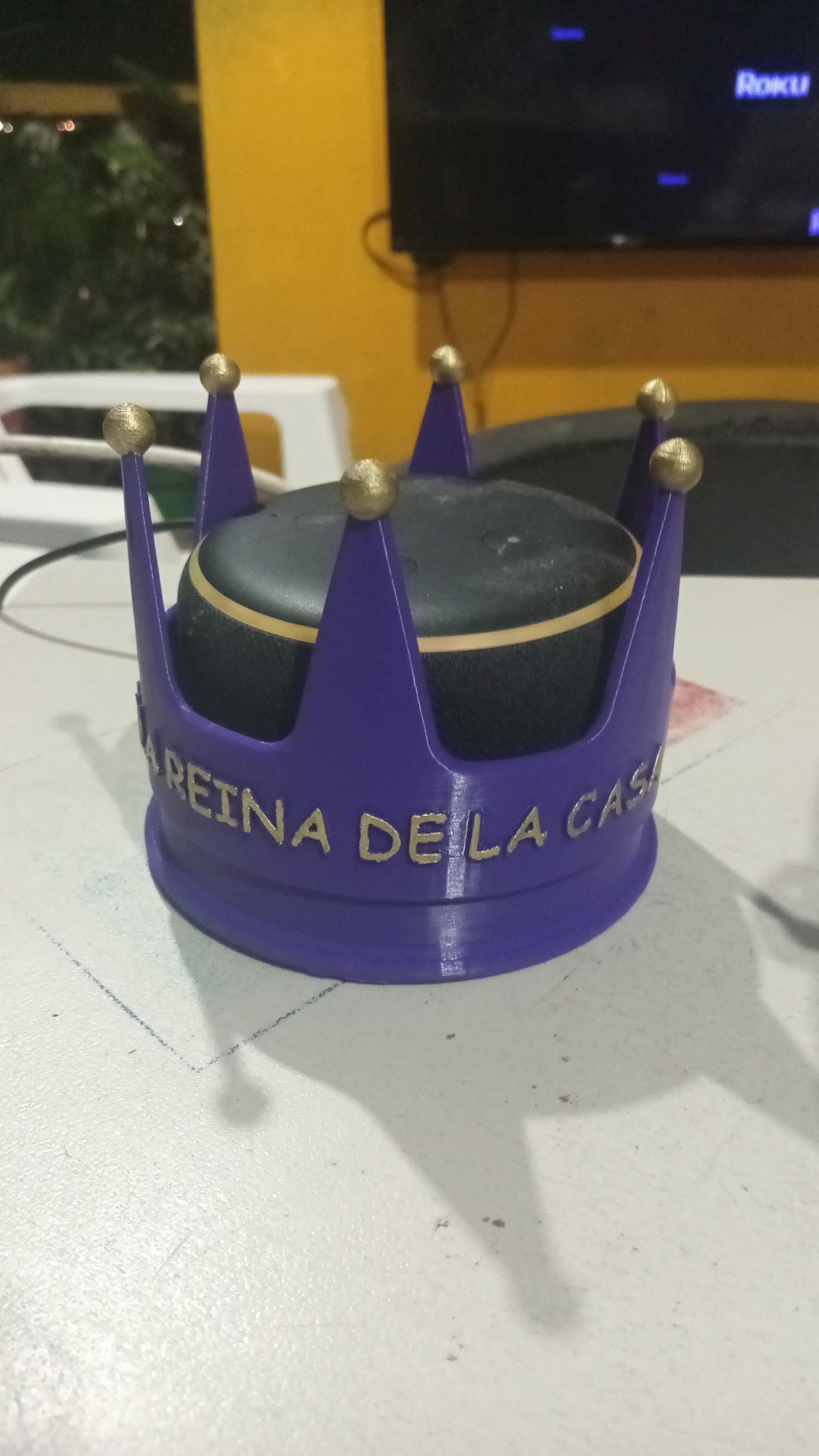 Corona para Alexa Echo Dot tercera generacion