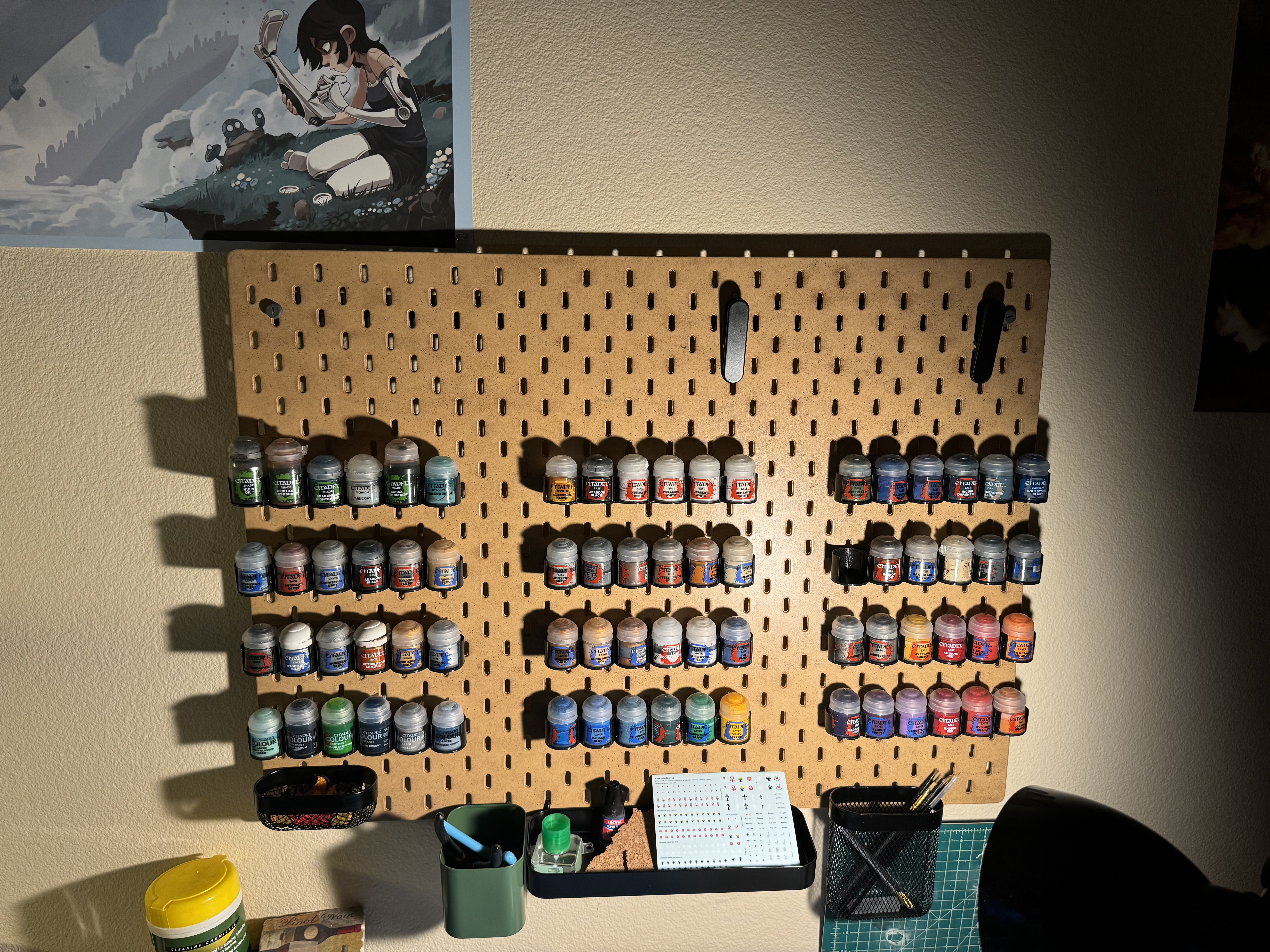 Citadel Paint Holder for IKEA Skadis
