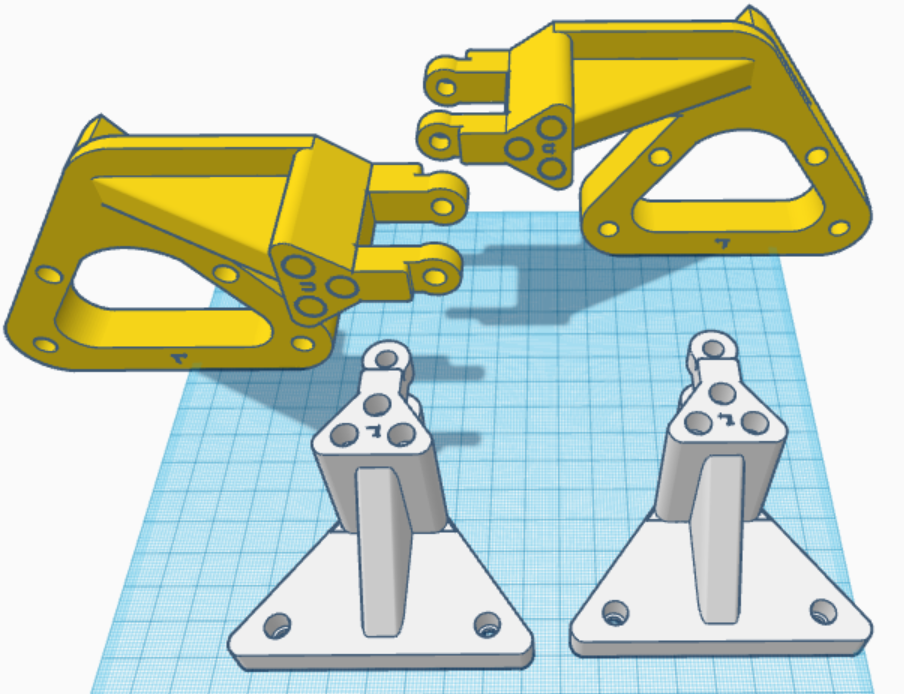 Linear Actuator Mounting Brackets