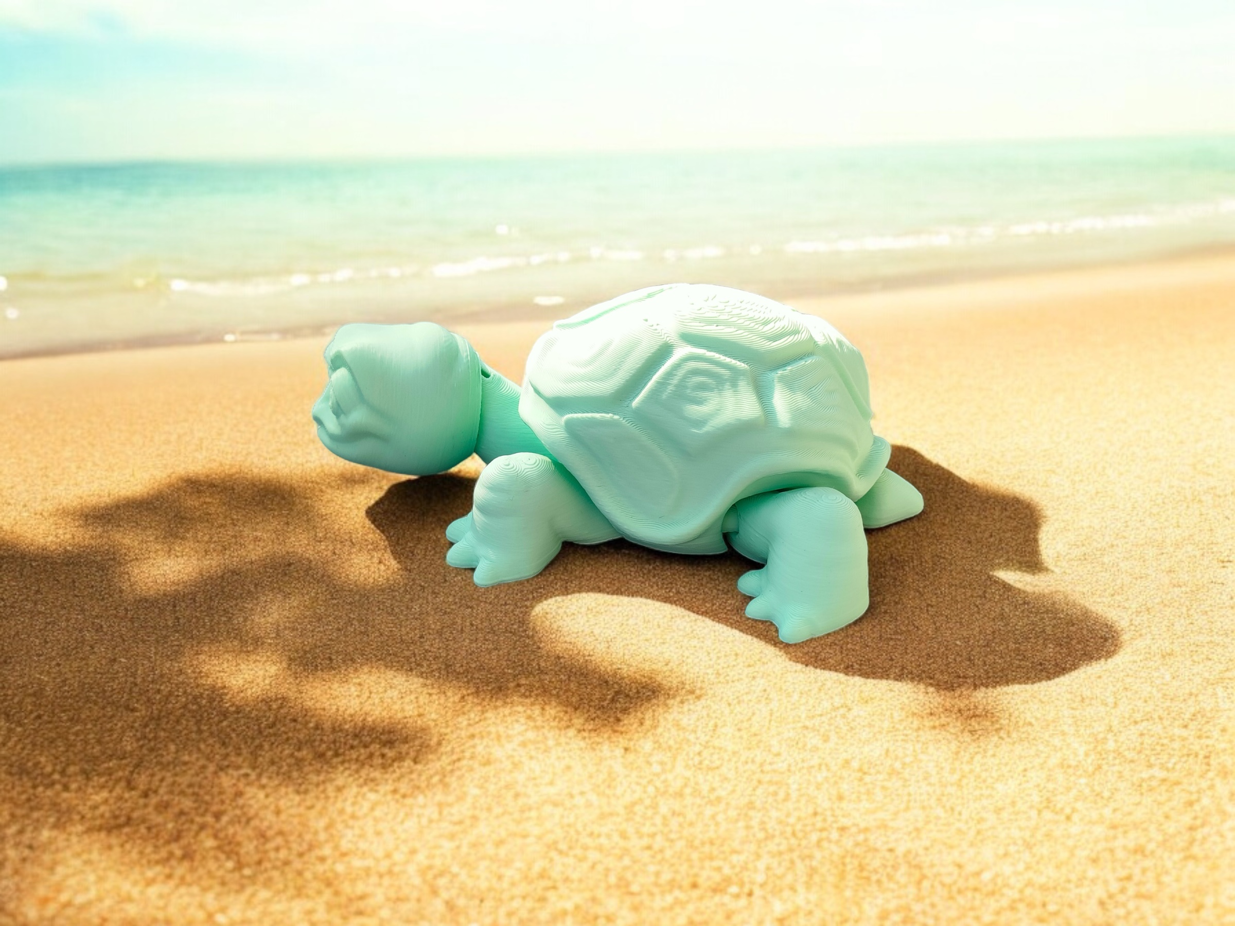 Miniatura 6 do modelo 3D Happy Old Turtle