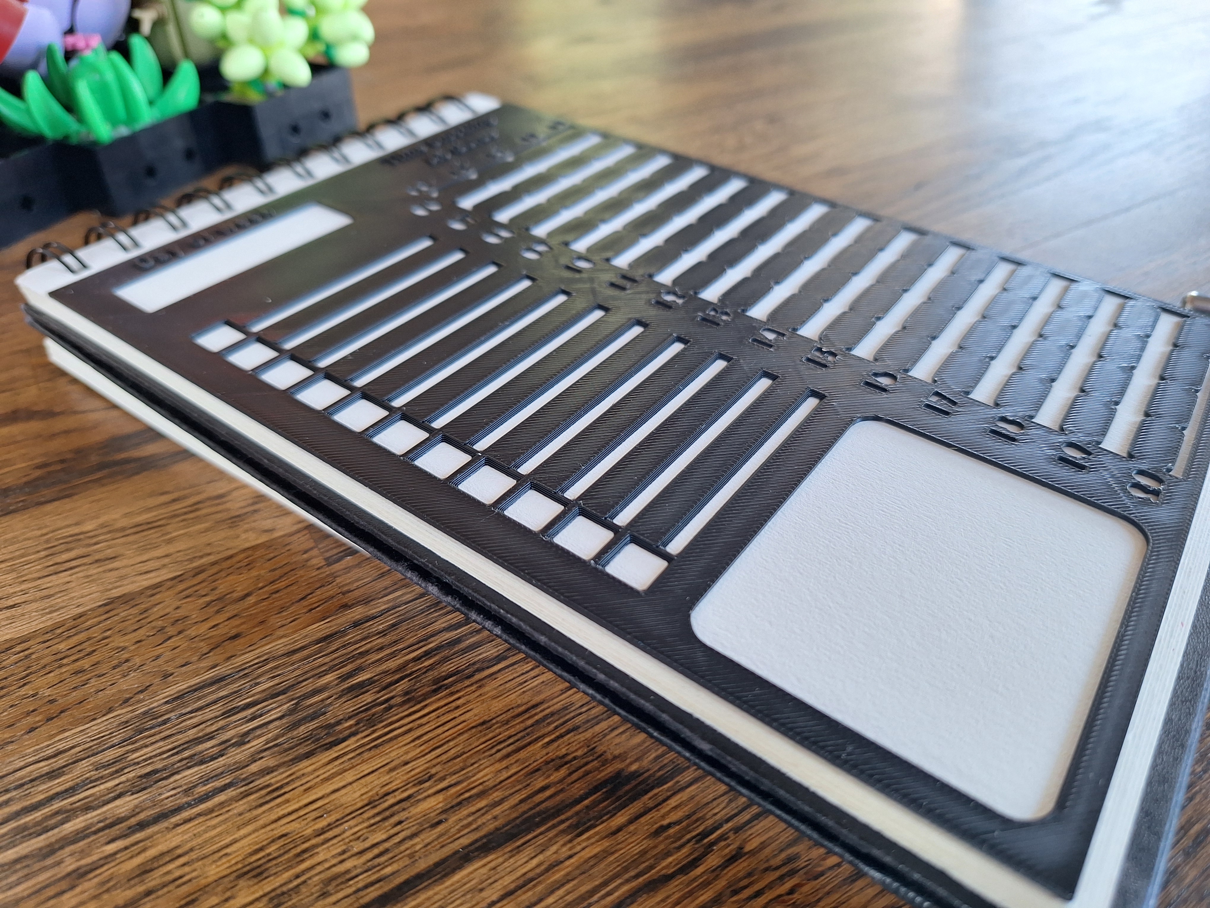 Miniatura 4 do modelo 3D Time blocking stencil