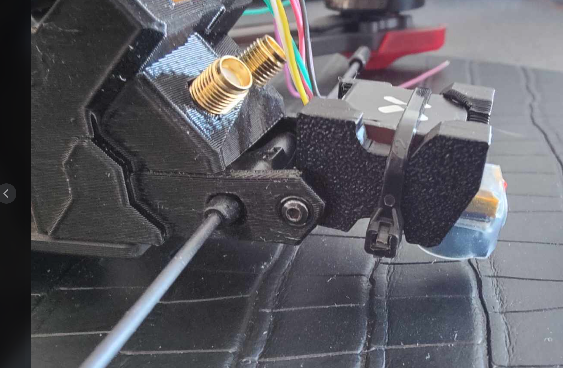 iFlight Chimera7 V2 18mm Foxeer GPS and Buzzer mount