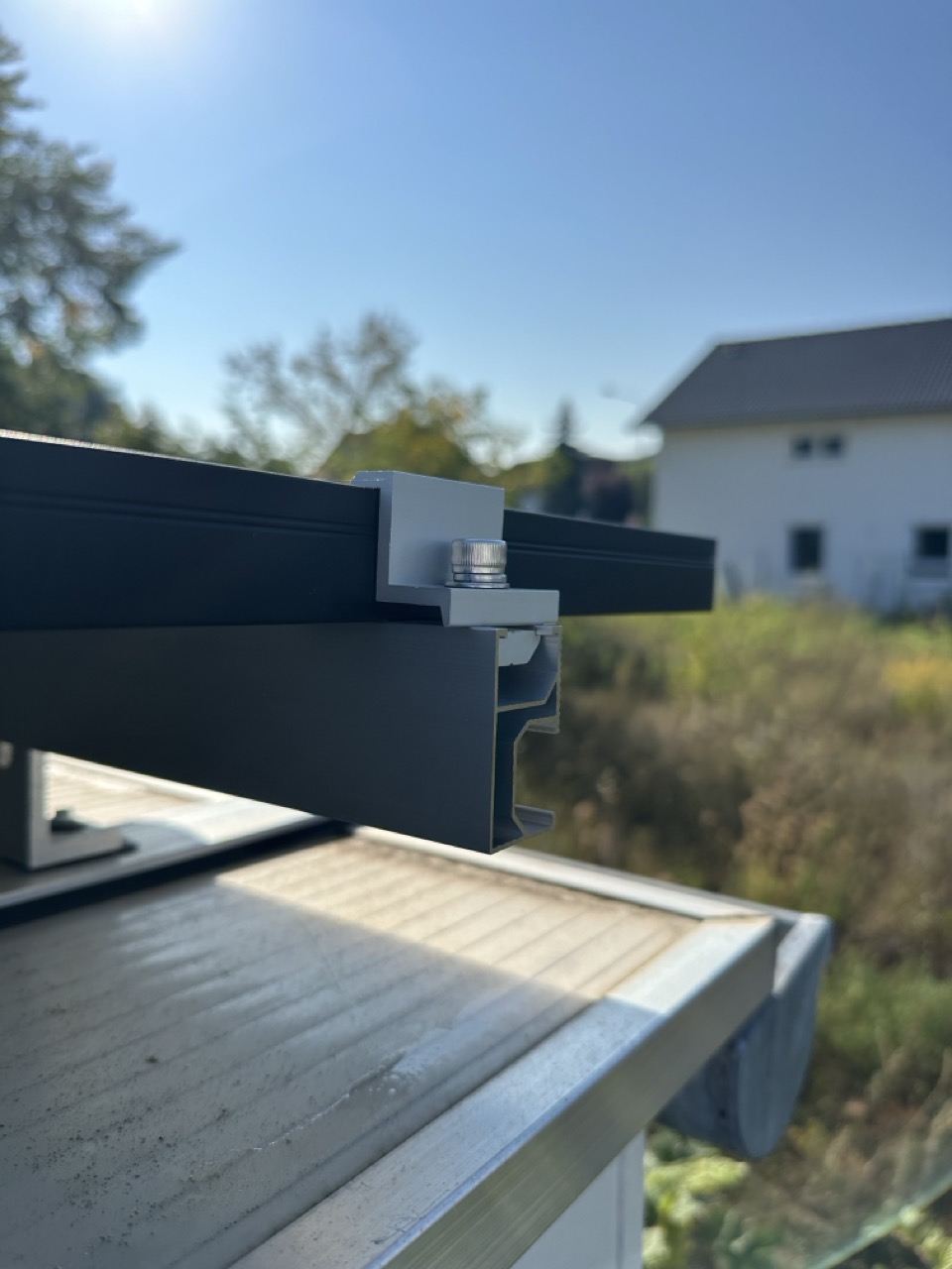 Kappe für SolarPanel Schiene / Cover for SolarPanel Rail