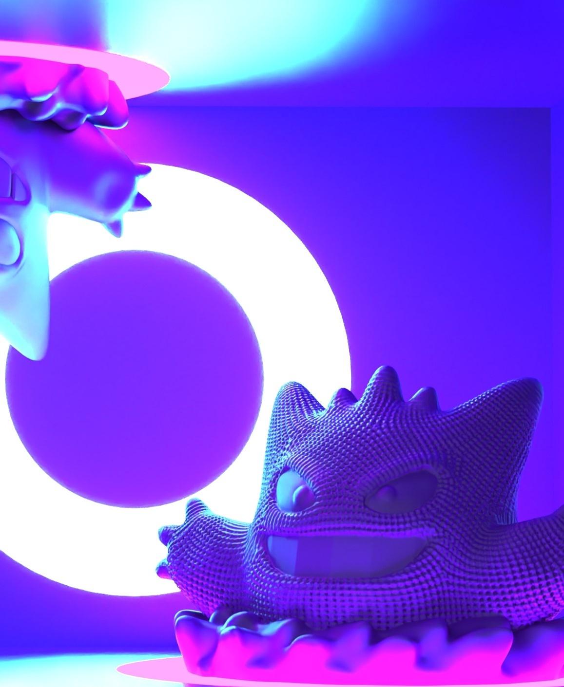 Knitted Gengar — miniatura 2