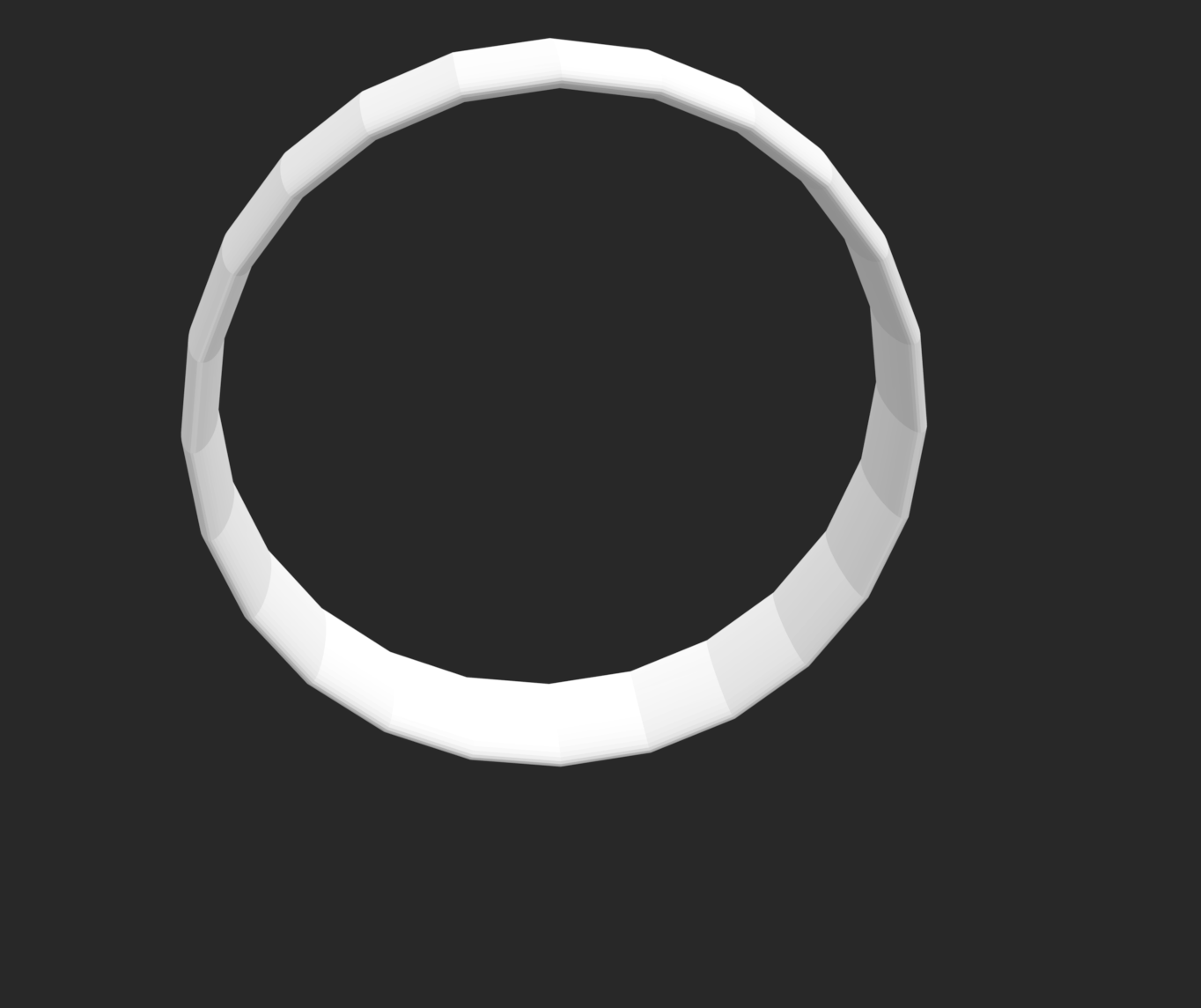 Miniatura 3 do modelo 3D Simple Minimalist Ring / Calibration Ring
