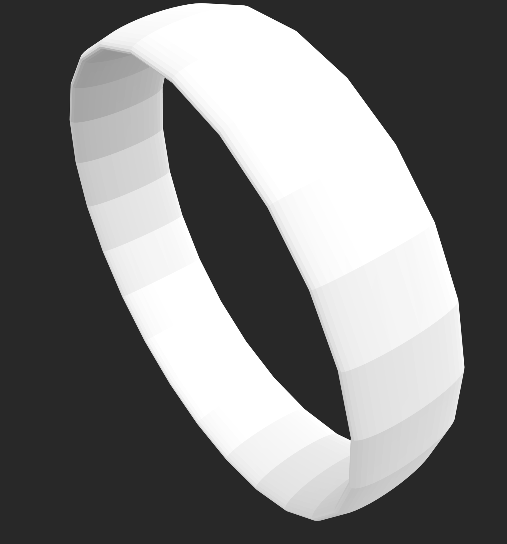 Miniatura 2 do modelo 3D Simple Minimalist Ring / Calibration Ring