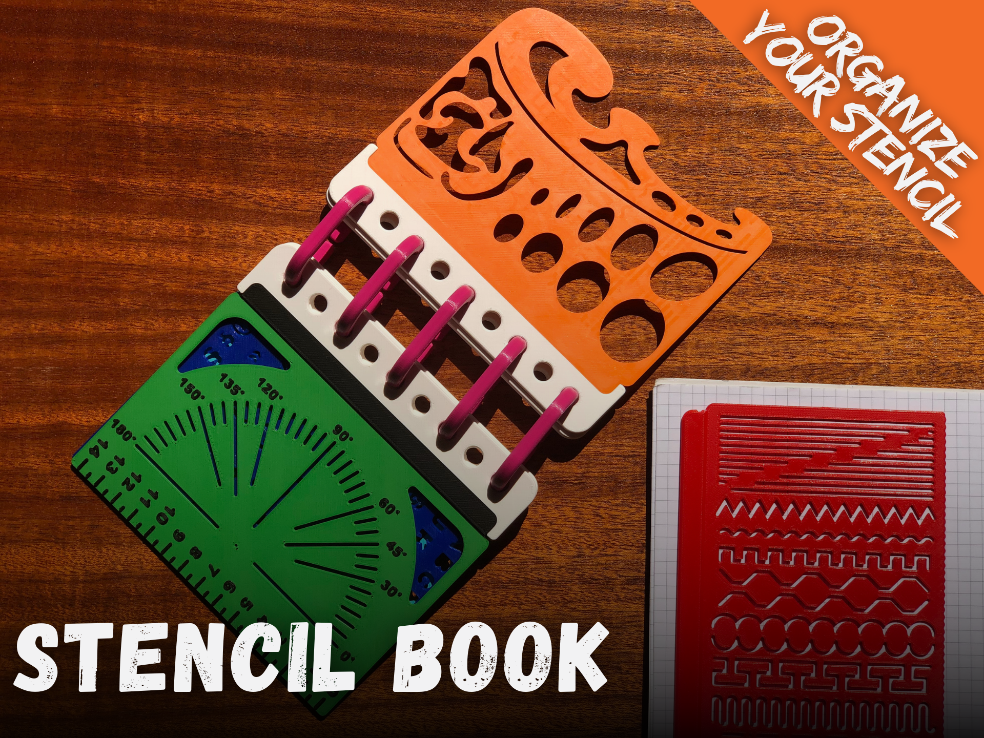 Stencil Book: Organize Your Creativity with Ease