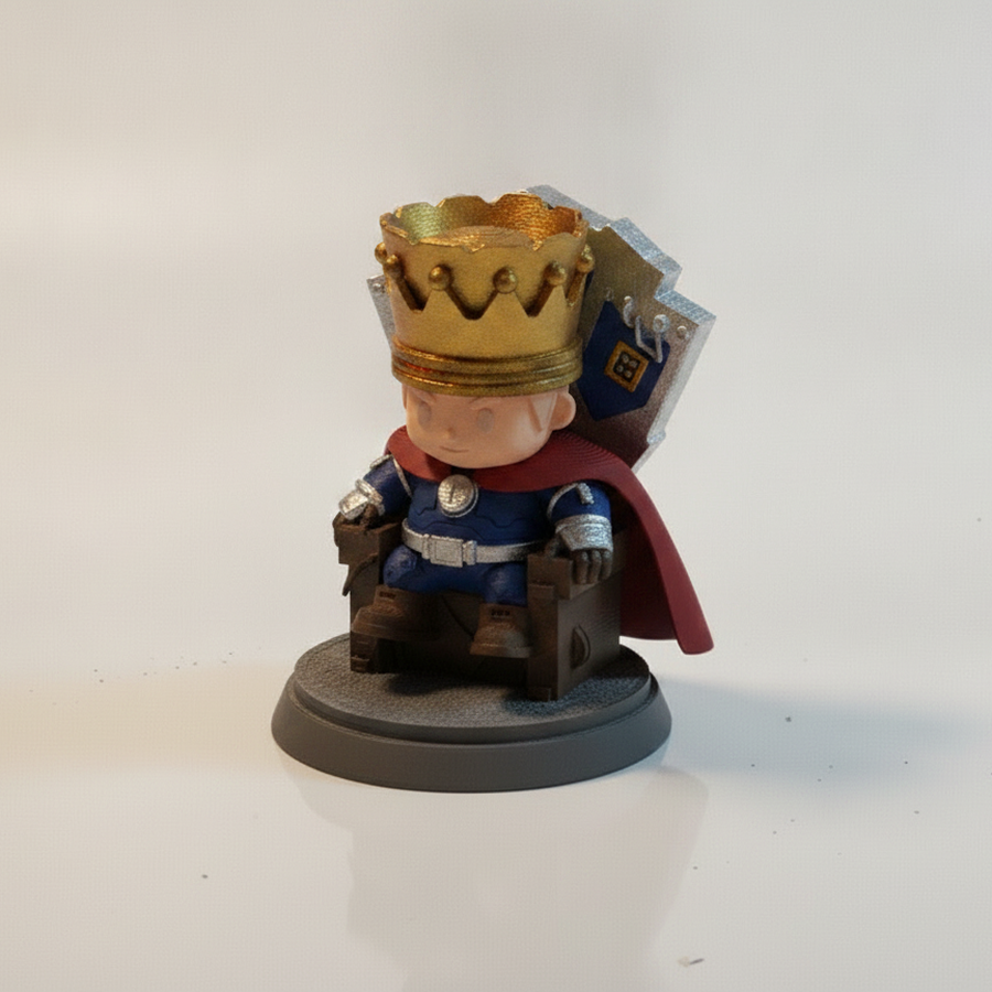 Chess Alien Queen Figurine 3D Printable