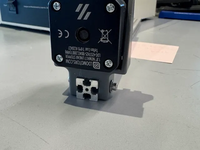 NEMA 17 mount for 15x15mm extrusion
