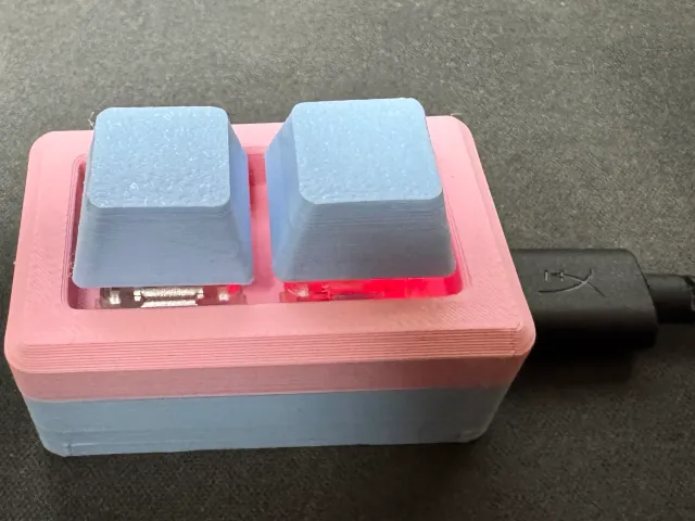 OSU! Mechanical Keyboard (Pro Micro USB-C version)