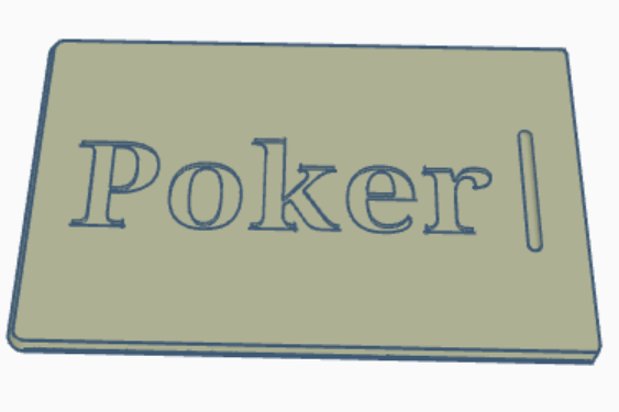 Poker Lid Holds Two Card Decks