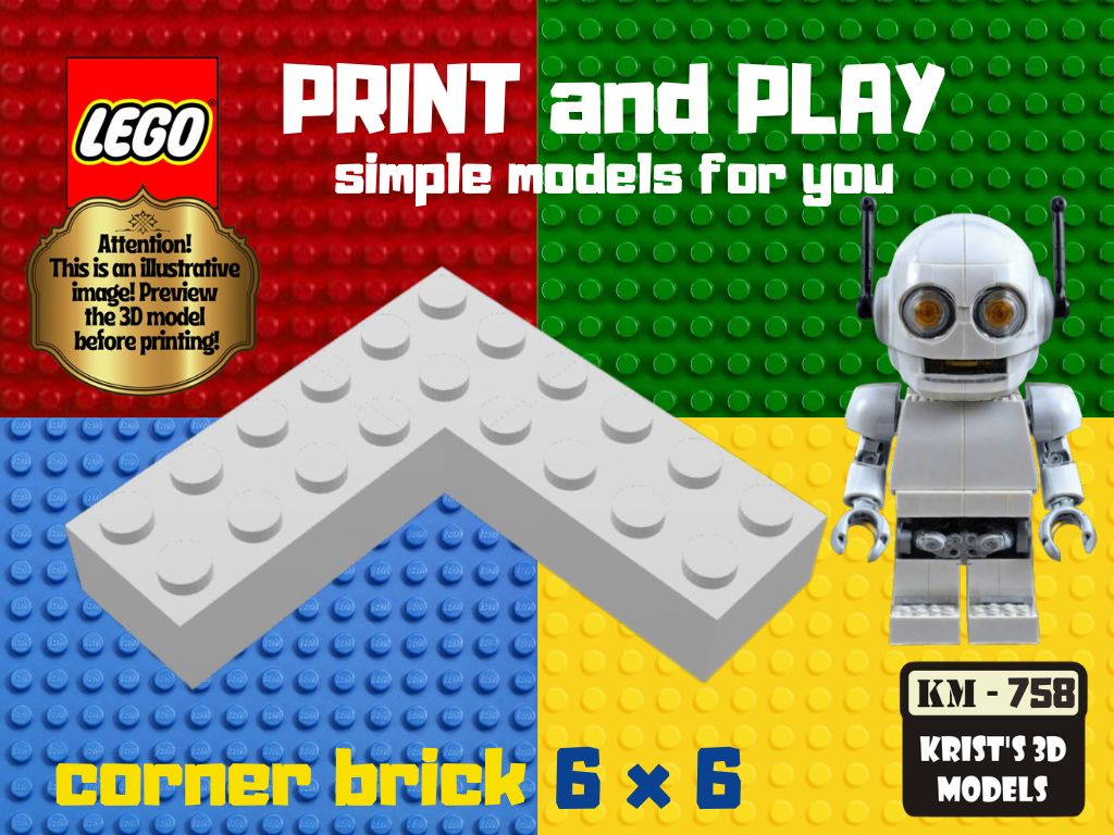 lego corner brick 6x6