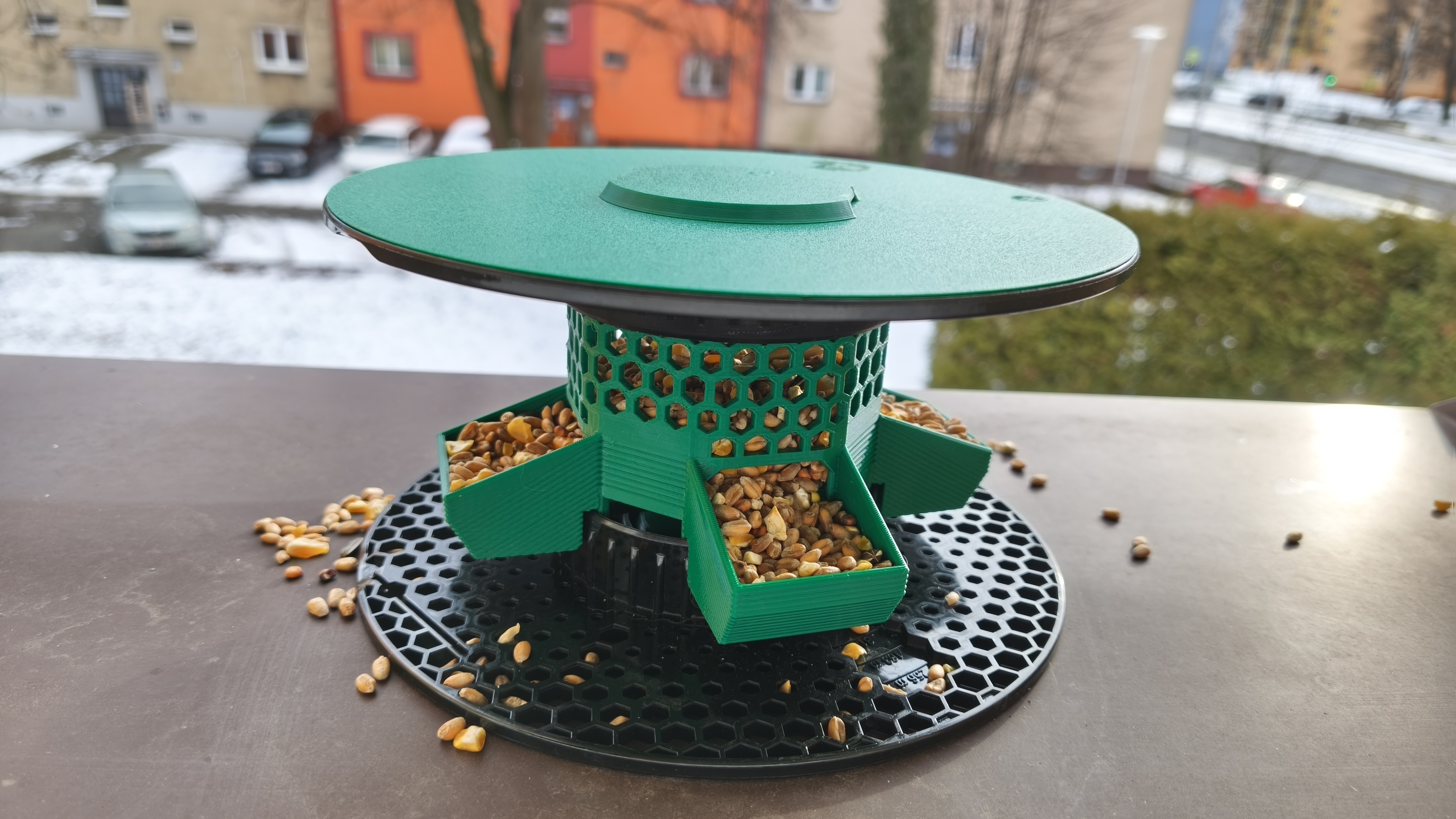 Krmítko - Bird feeder from Prusament spool