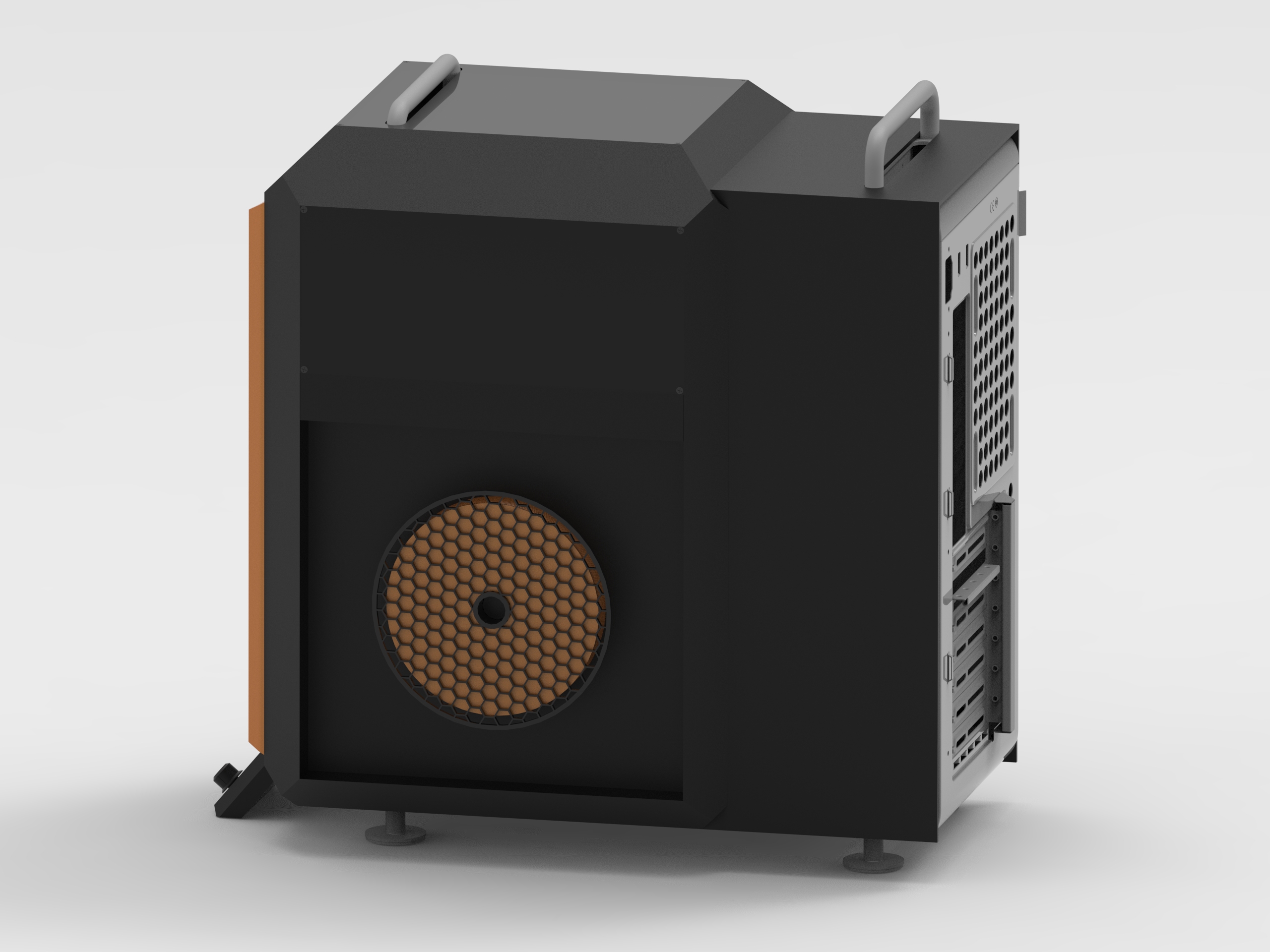 Miniatura 2 do modelo 3D Coolermaster Cube 540 Core One Computer Case