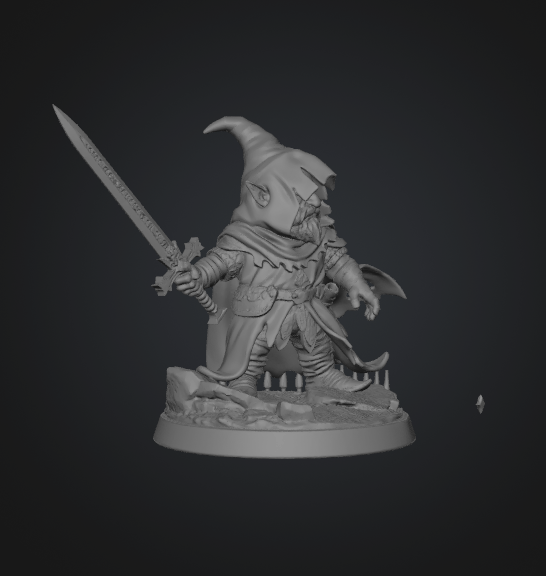 Gnazgul with Excalibur