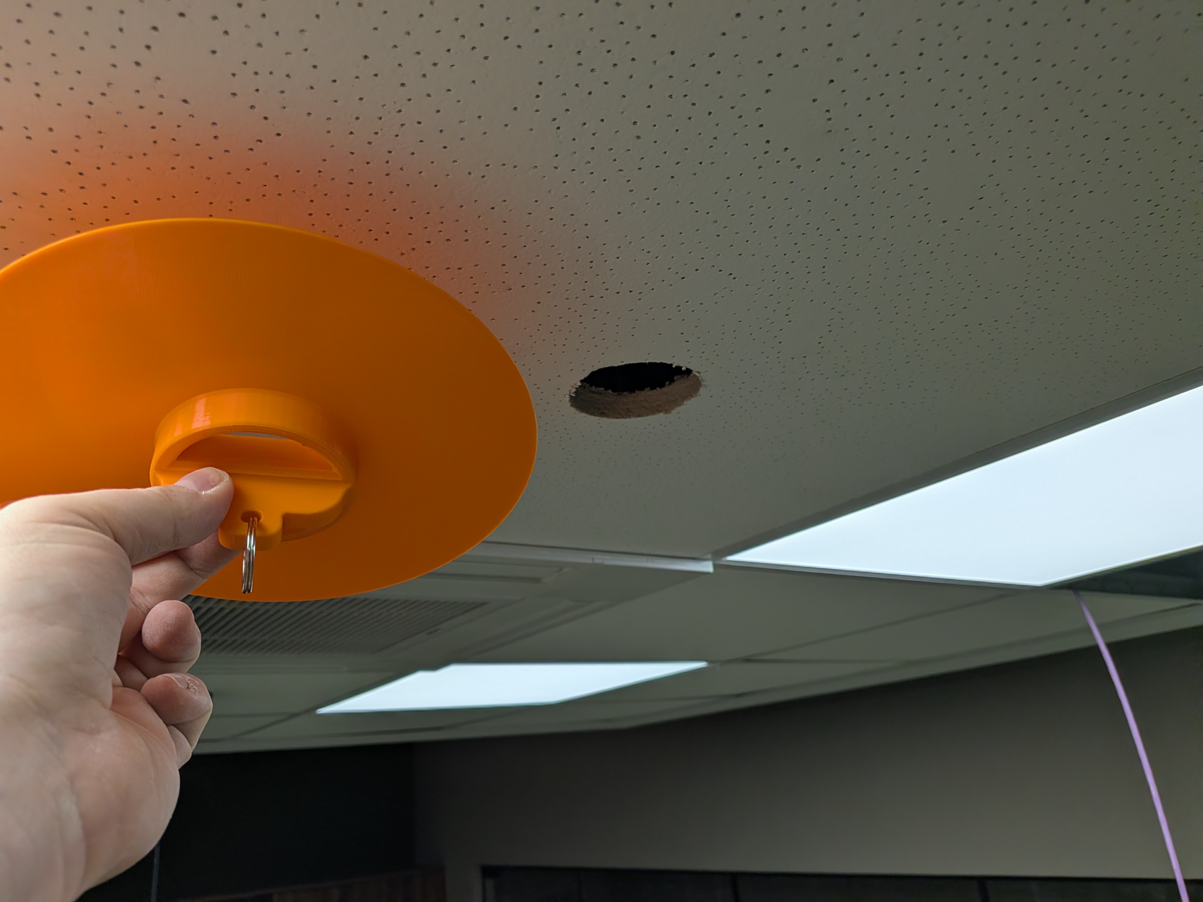 Ceiling Tile IKEA Mount for Pendants