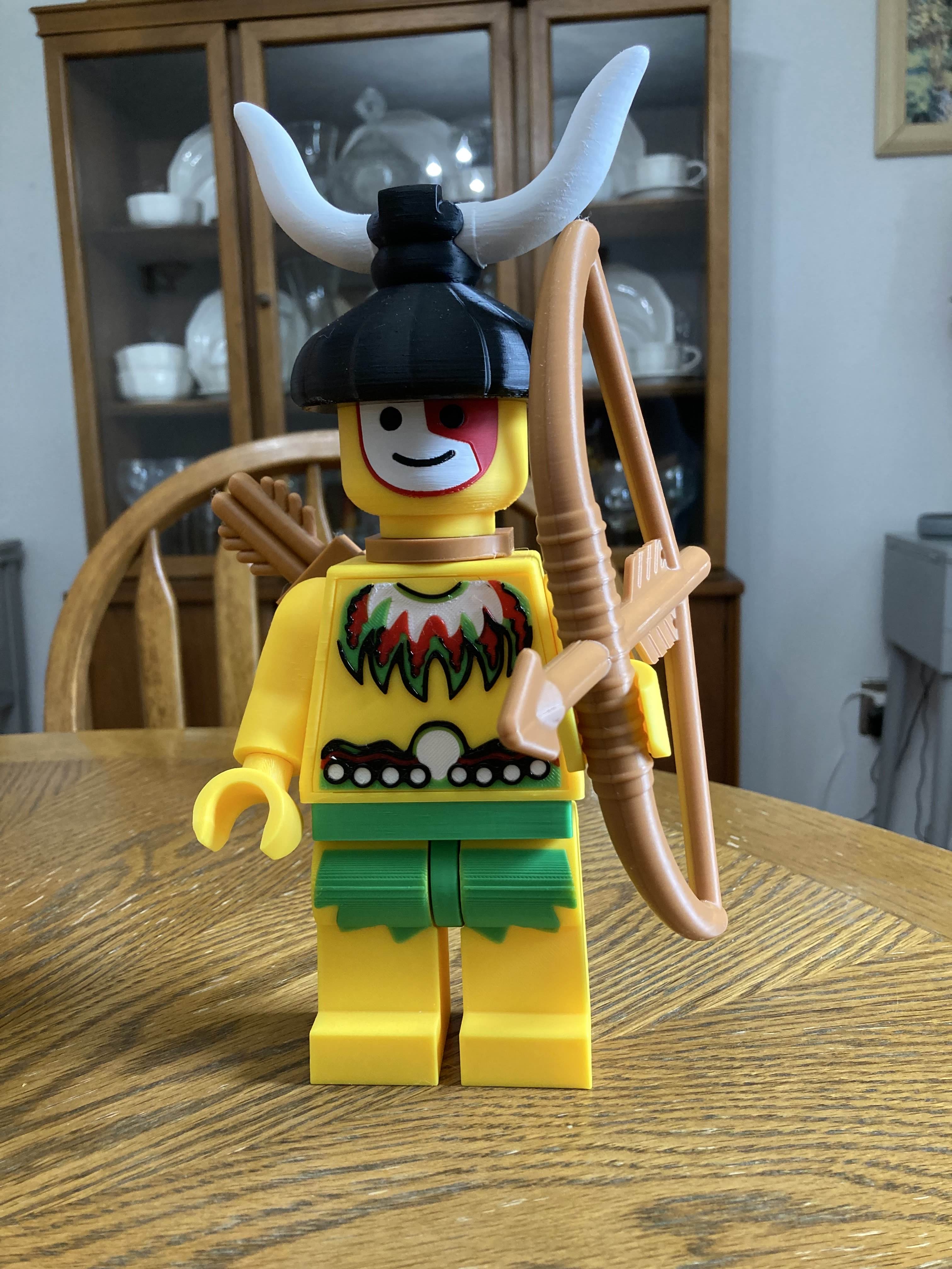 Islander, Male Brick MegaFigure (5:1 Scale)