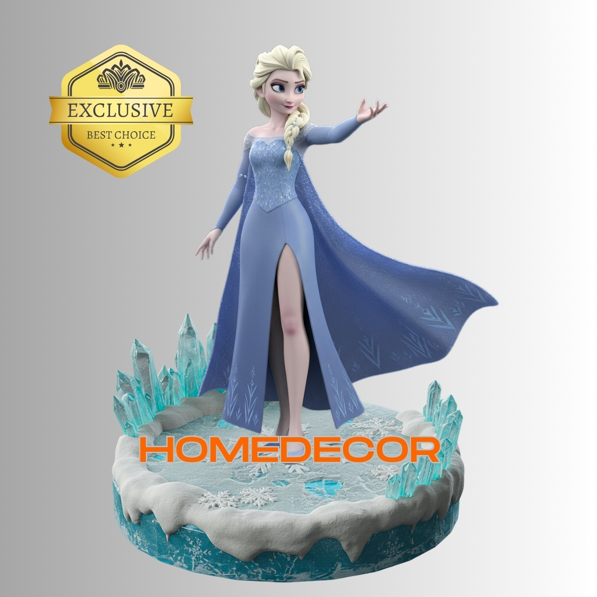 Elsa from Frozen with base