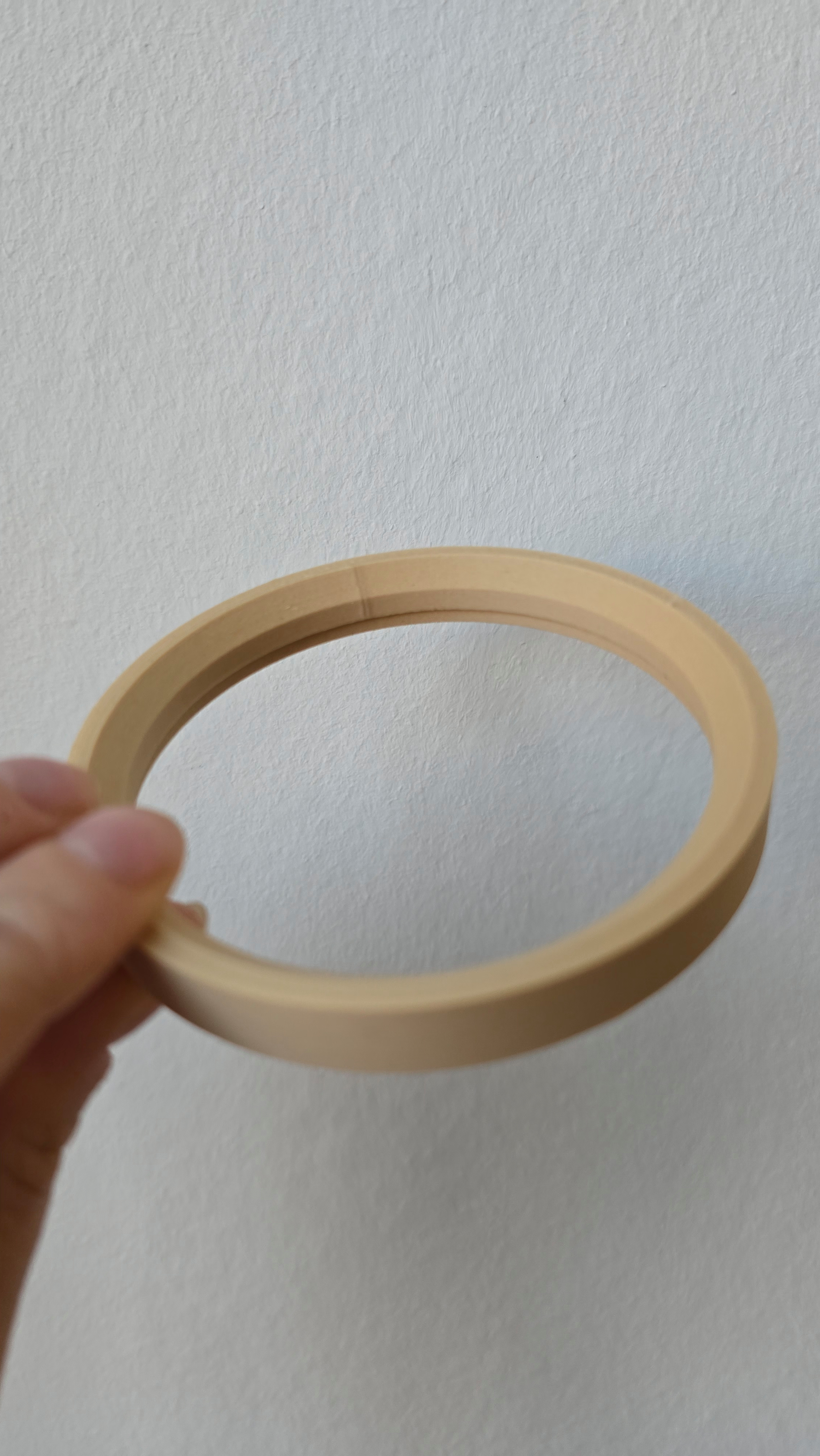 round wood frame — miniatura 2