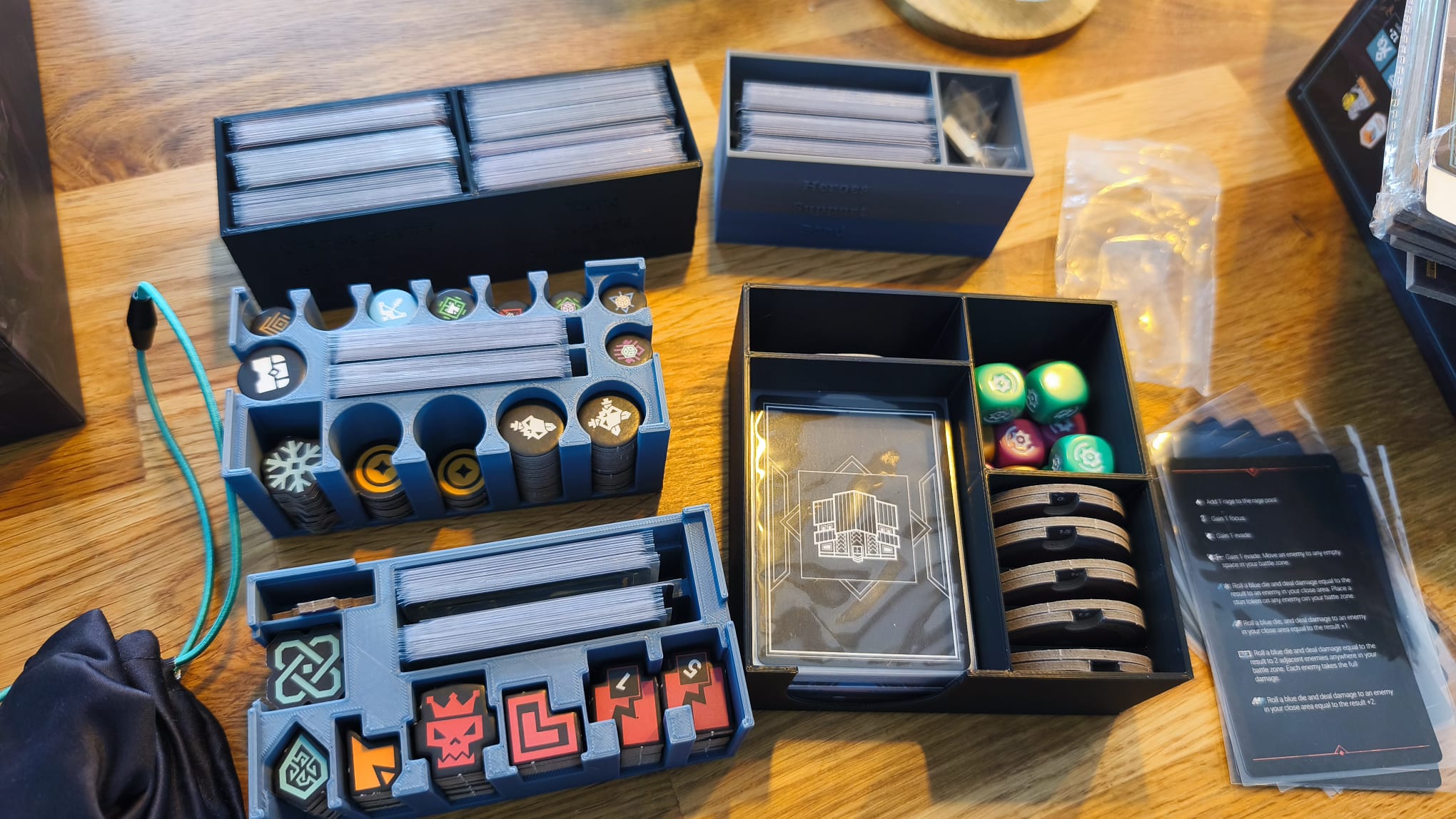 Children of Morta Board Game Insert