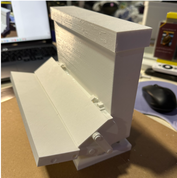 Treadle Chicken Feeder