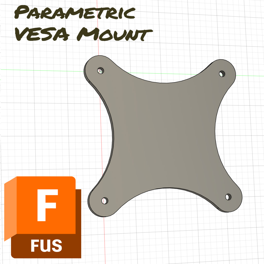Parametric VESA mount