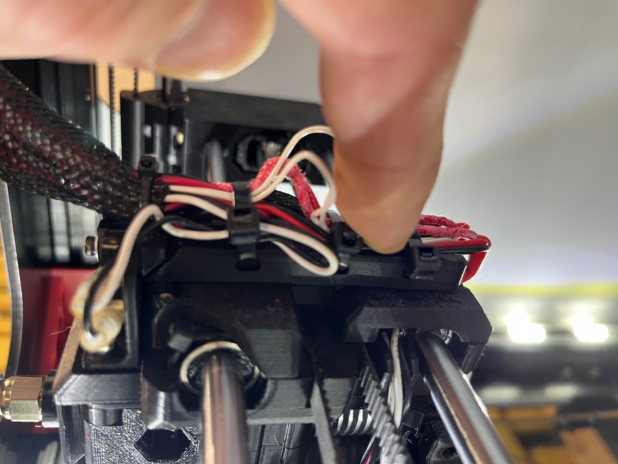 Kabelhalter für Anycubic 4Max mit Prusa Extruder