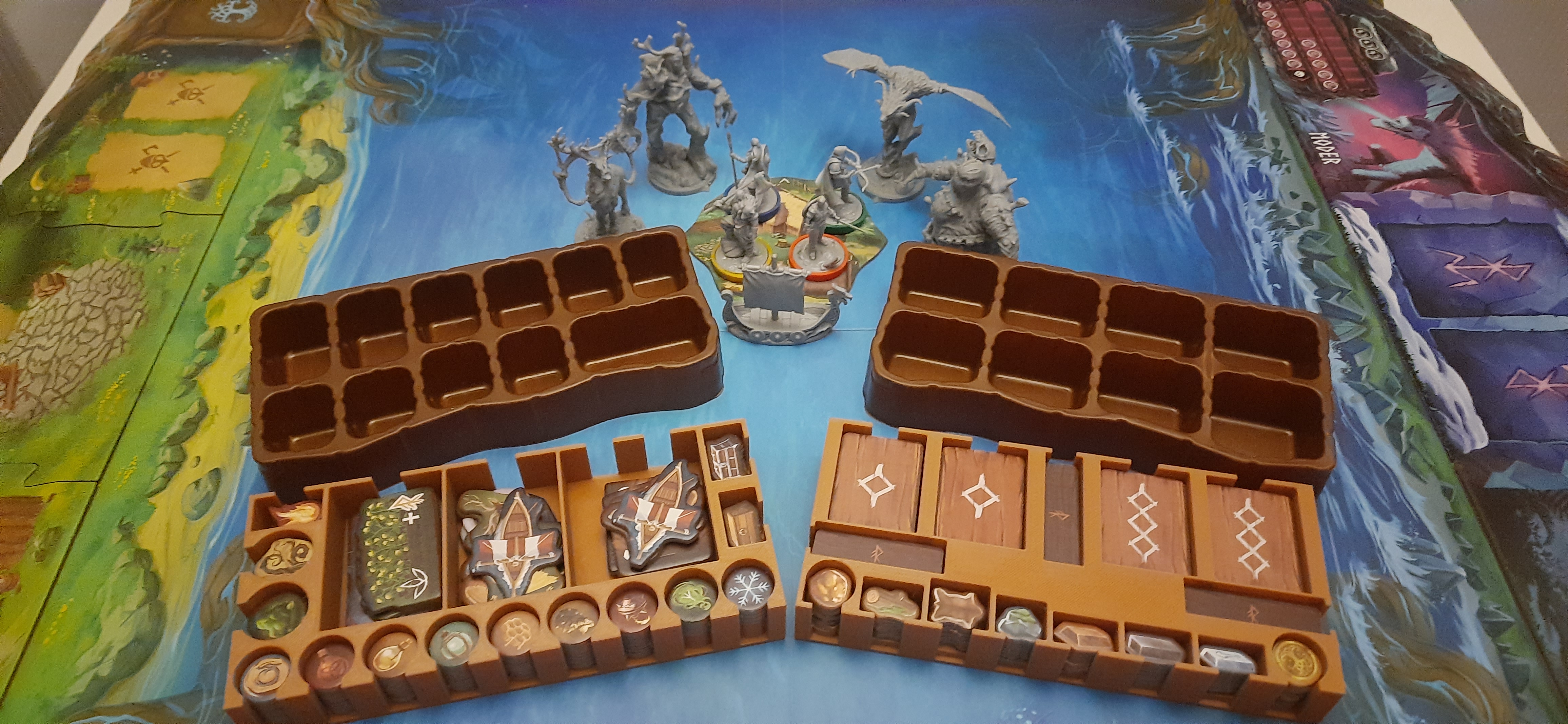 Valheim: Board Game. Organisation Trays