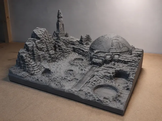 Sci-fi Diorama