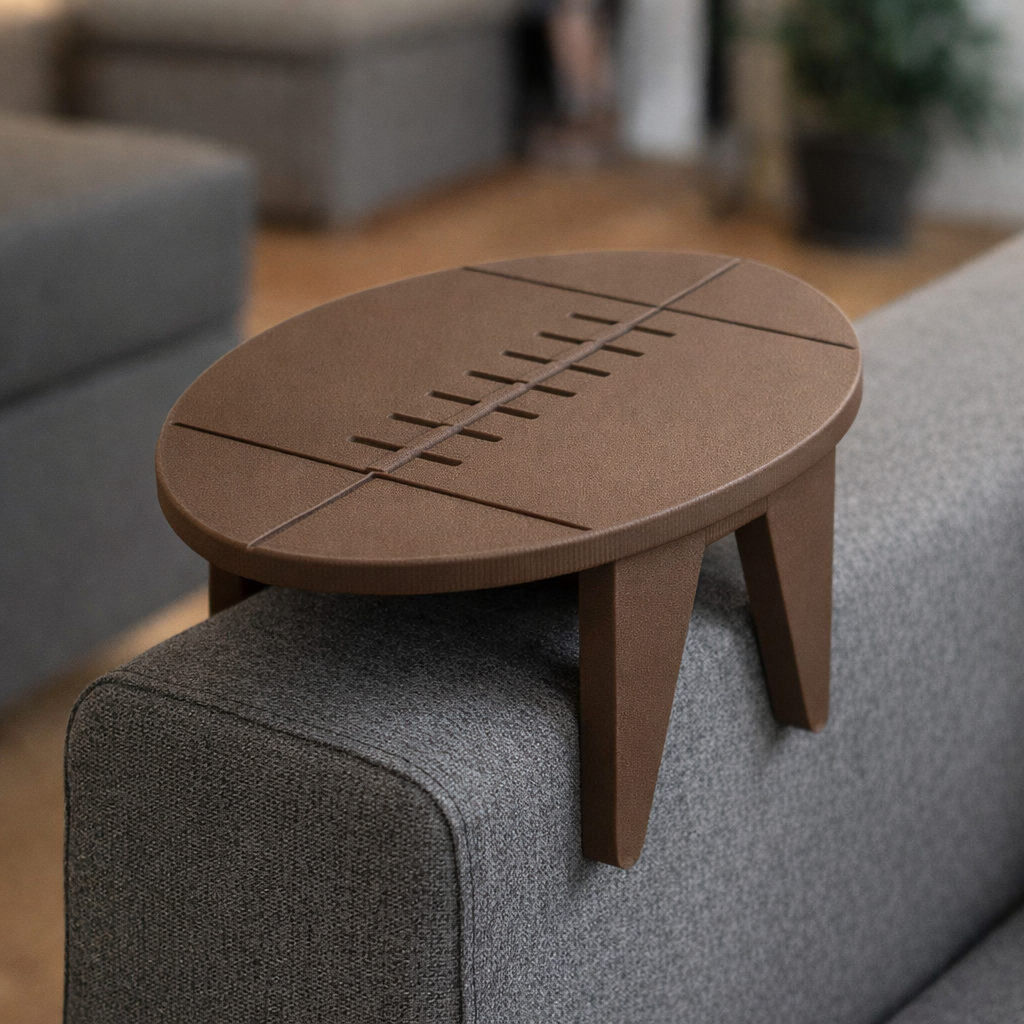 American Football & Baseball Arm Rest Tables — Functional Design for Sports Fans — thumbnail 5