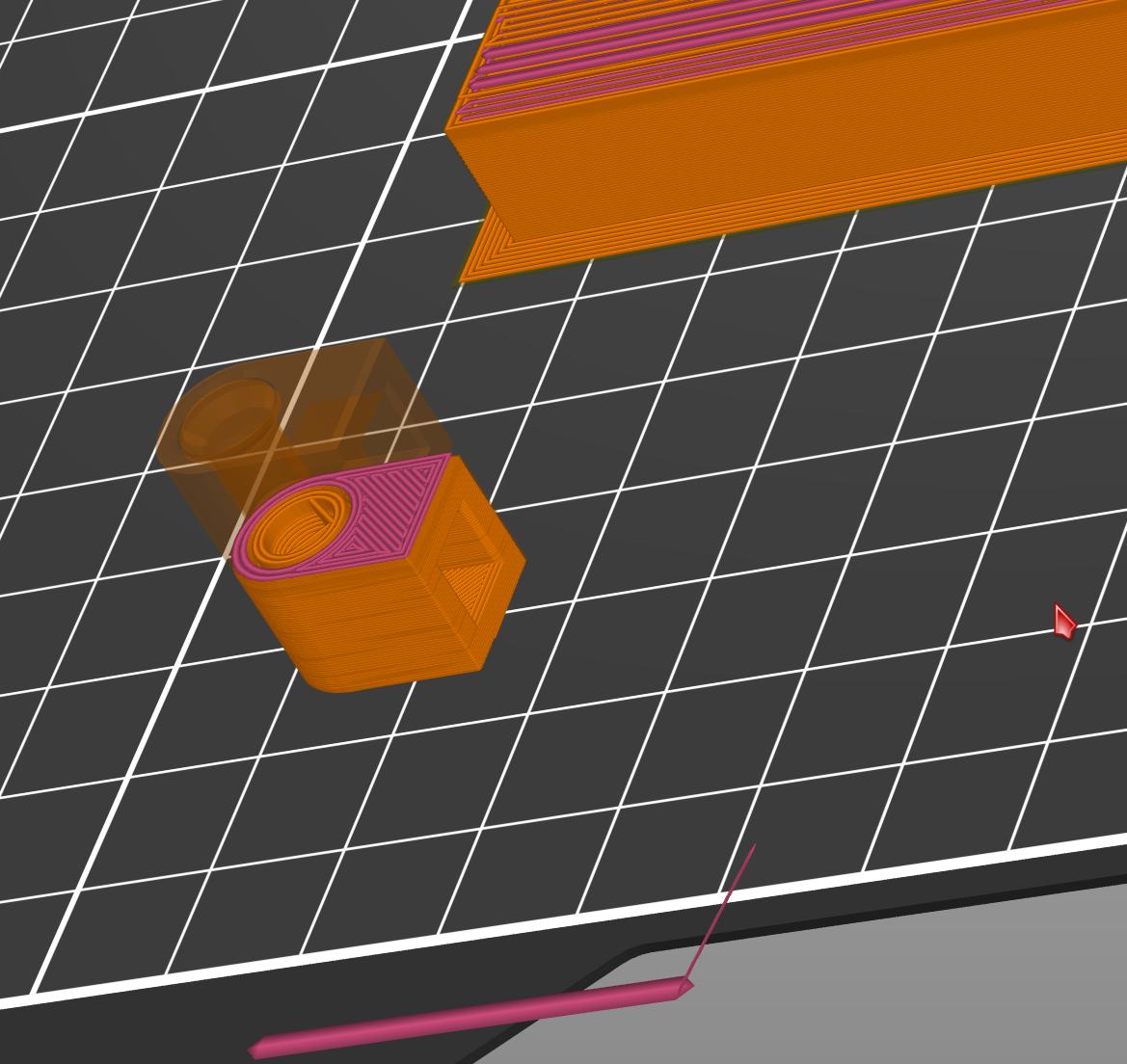 Spherical Parallel Manipulator - PLA Hinge with PETG layer