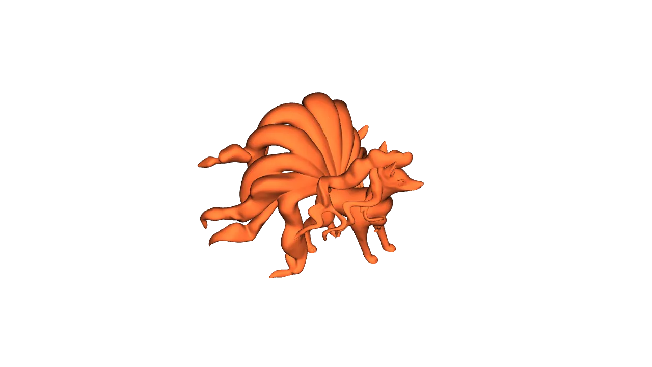Alola Ninetales by Diego_juegos 123 | Download free STL model